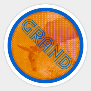 Grand Canyon National Park Big Ears Logo Sticker